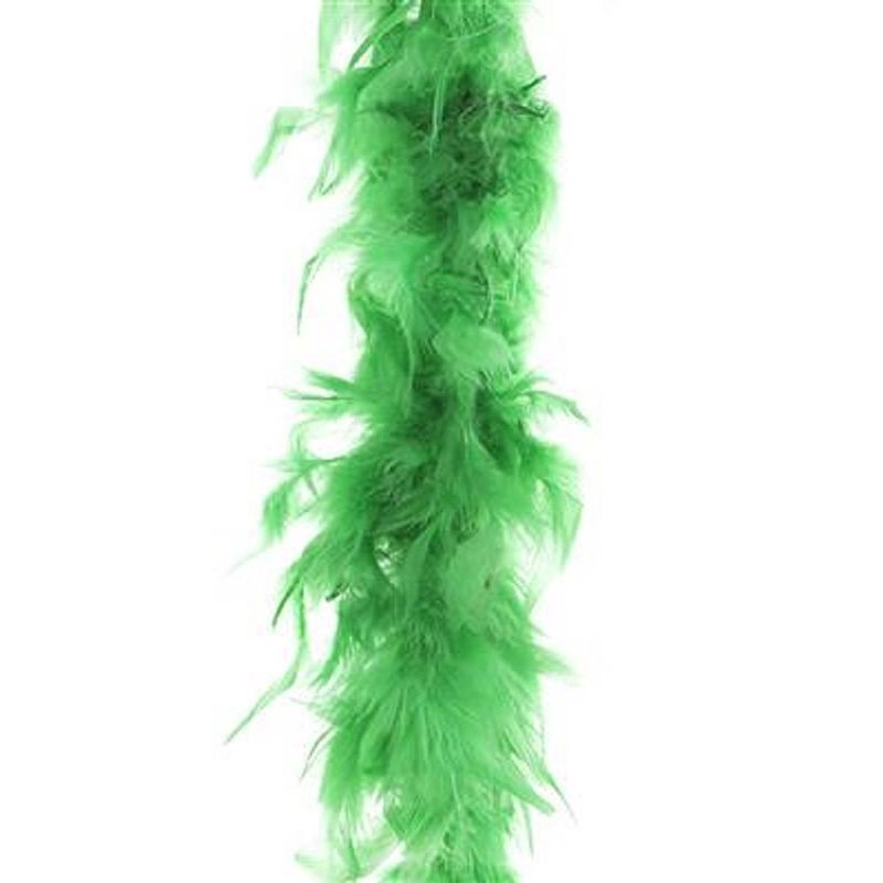 Foto van Atosa boa kerstslinger - neon groen - 180 cm - kerstboomversiering - kerstslingers