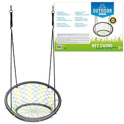 Foto van Outdoor play nestschommel met net 90 cm