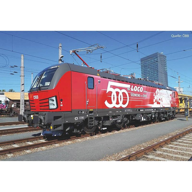 Foto van Piko h0 59198 h0 elektrische locomotief vectron 500 van de öbb