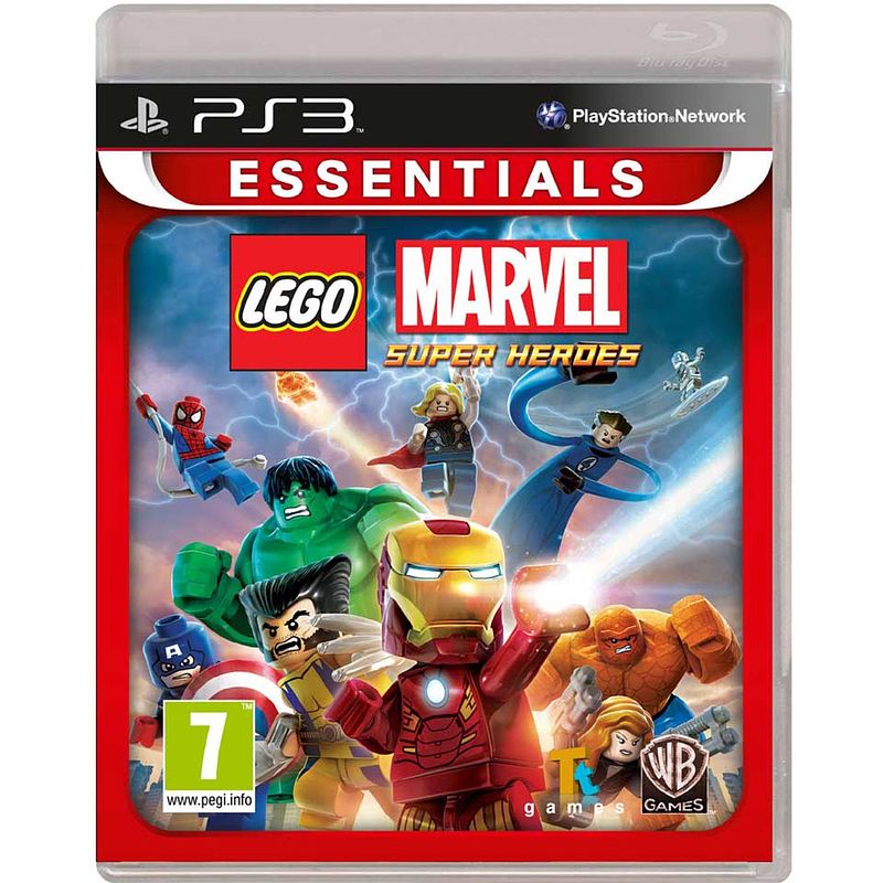 Foto van Playstation 3 lego: marvel super heroes