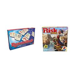 Foto van Spellenset - bordspel - 2 stuks - rummikub & risk junior