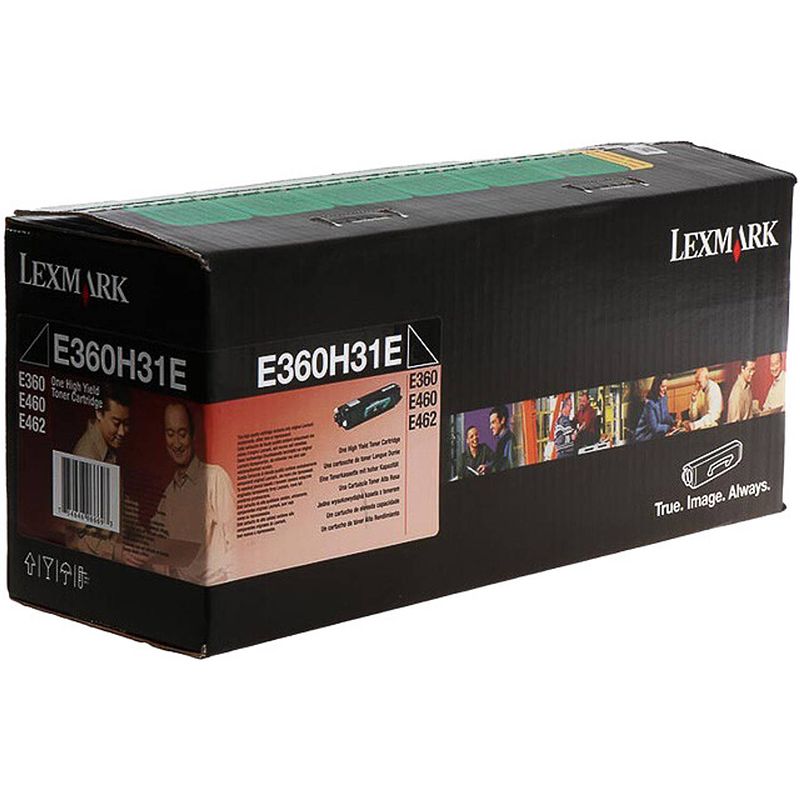 Foto van E360h31e lexmark optra e toner black