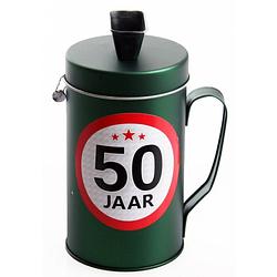 Foto van 50 jaar geworden spaarpot - fopartikelen