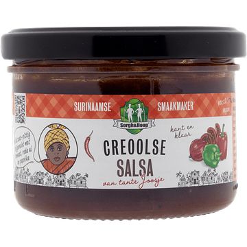 Foto van Sorgh & hoop creoolse salsa 180g bij jumbo