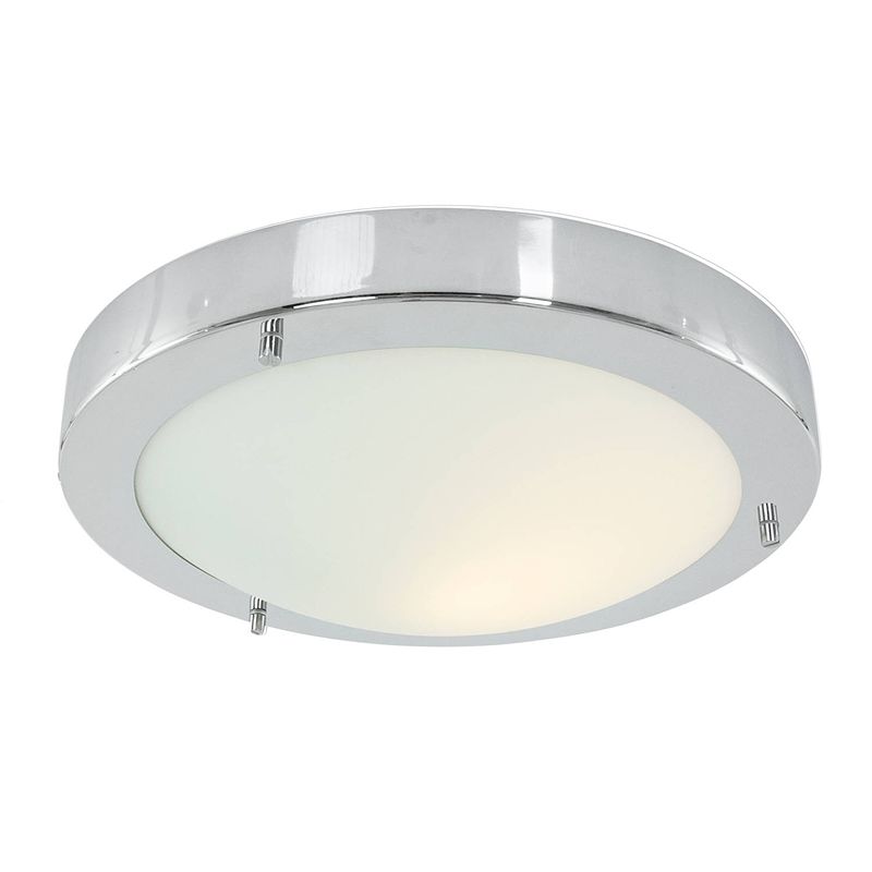 Foto van Trio leuchten serie 6801 plafondlamp chroom