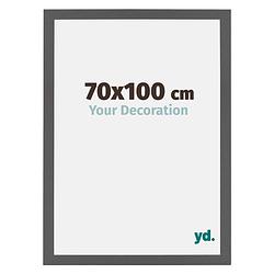 Foto van Fotolijst 70x100cm antraciet mdf mura