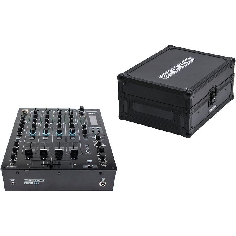 Foto van Reloop rmx-60 + reloop premium club mixer case mk2 flightcase