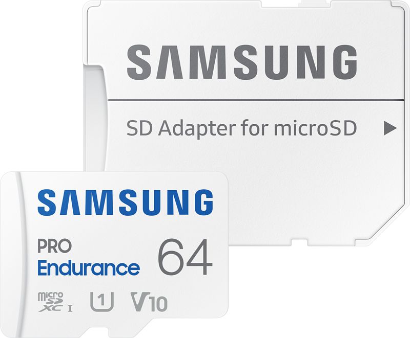 Foto van Samsung pro endurance 64gb + adapter