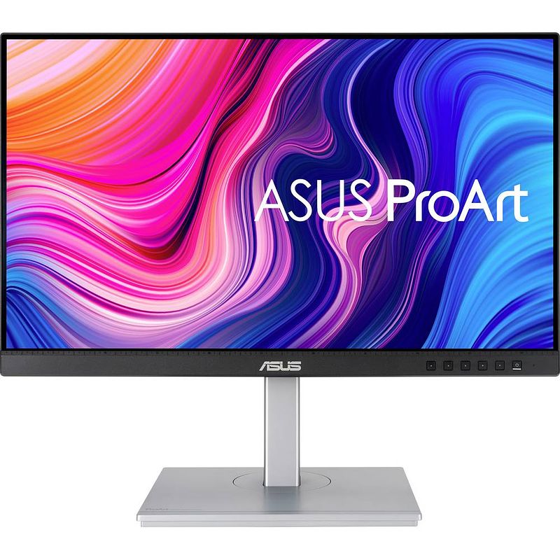 Foto van Asus pa247cv led-monitor 60.5 cm (23.8 inch) energielabel f (a - g) 1920 x 1080 pixel full hd 5 ms hdmi, displayport, hoofdtelefoon (3.5 mm jackplug), usb-c,