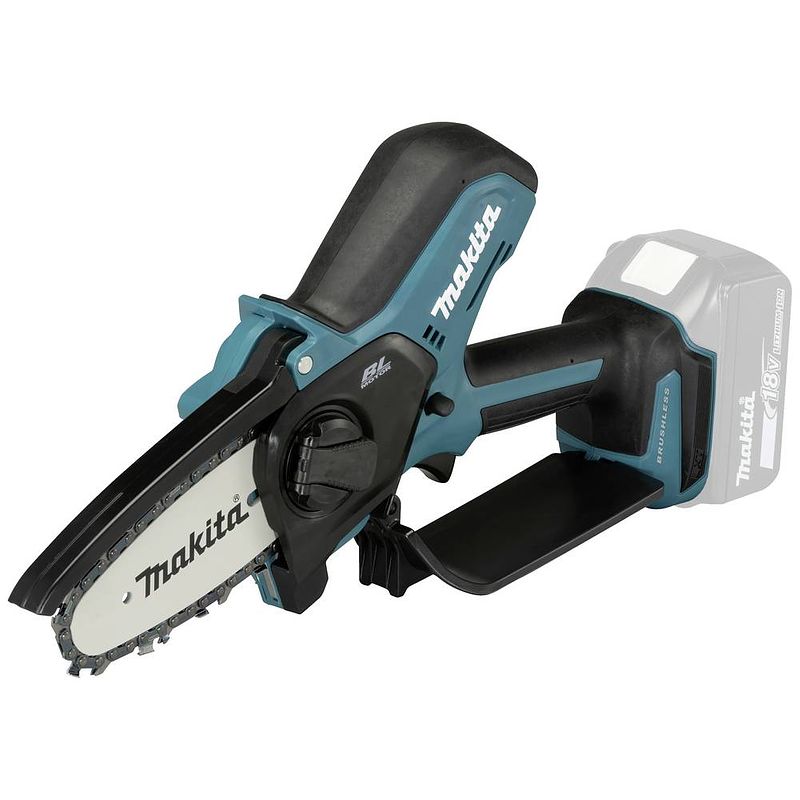 Foto van Makita duc101z microkettingzaag accu 320 w lengte mes 100 mm zonder accu