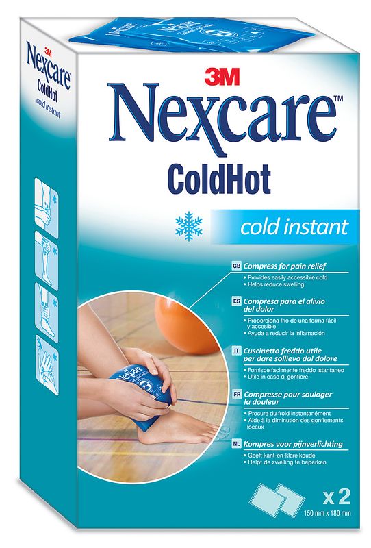 Foto van 3m nexcare coldhot instant cold 2st