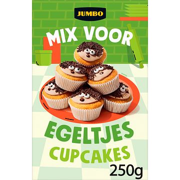 Foto van Jumbo mix voor egeltjes cupcakes 250g