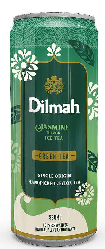 Foto van Dilmah groene ijsthee jasmijn