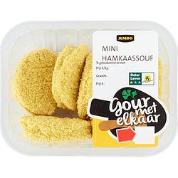 Foto van 4+2 gratis | jumbo mini hamkaassouffle 210g aanbieding bij jumbo