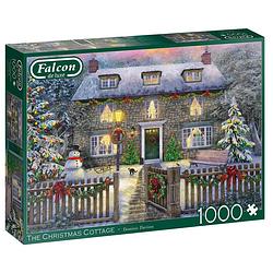 Foto van Falcon legpuzzel the christmas cottage 1000 stukjes