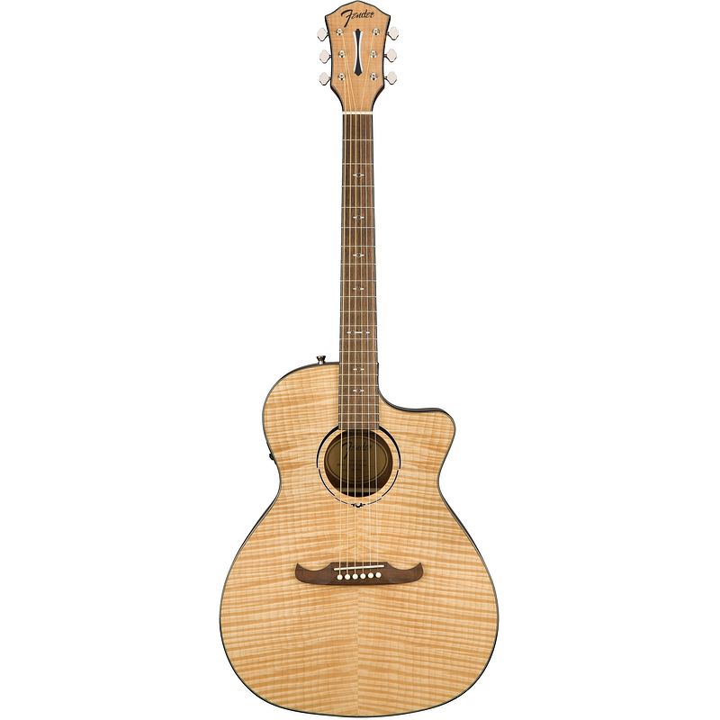 Foto van Fender fa-345ce auditorium natural e/a western gitaar