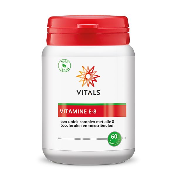Foto van Vitals vitamine e-8 softgels