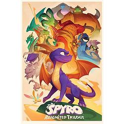 Foto van Pyramid spyro animated style poster 61x91,5cm