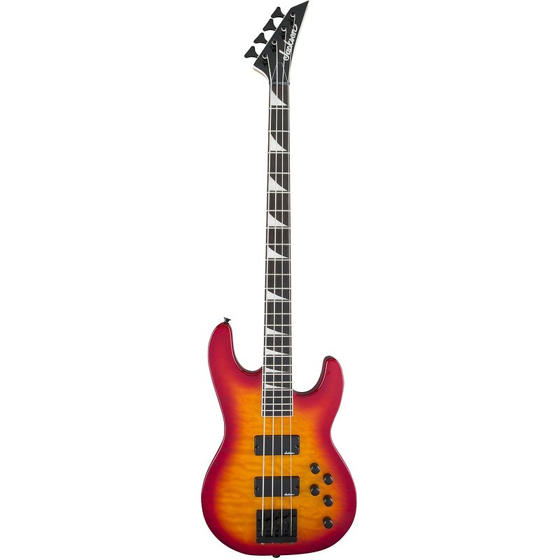 Foto van Jackson js series concert bass js3q cherry burst