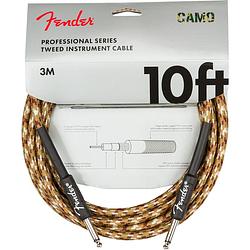 Foto van Fender professional series tweed desert camo instrumentkabel 3 meter