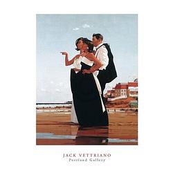 Foto van Jack vettriano - the missing man ii kunstdruk 40x50cm