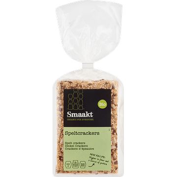 Foto van Smaakt bio speltcrackers 200g bij jumbo