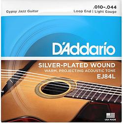 Foto van D'saddario ej84l loop end snarenset voor gypsy jazz gitaar