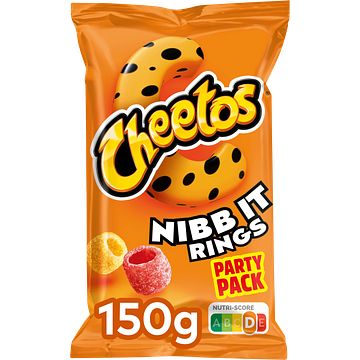 Foto van Cheetos nibbit rings naturel chips 150gr bij jumbo