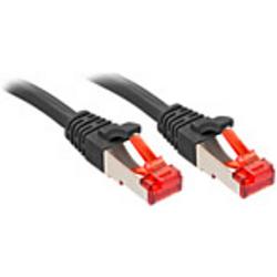 Foto van Lindy 47781 rj45 netwerkkabel, patchkabel cat 6 s/ftp 5.00 m zwart 1 stuk(s)