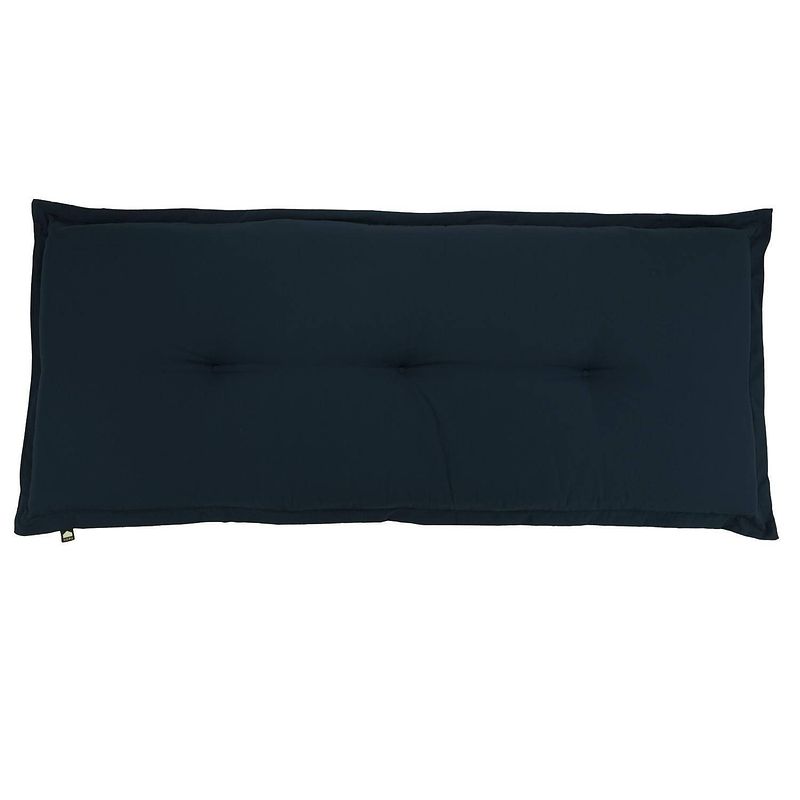 Foto van Kopu® prisma navy - comfortabel bankkussen 180x50 cm - blauw