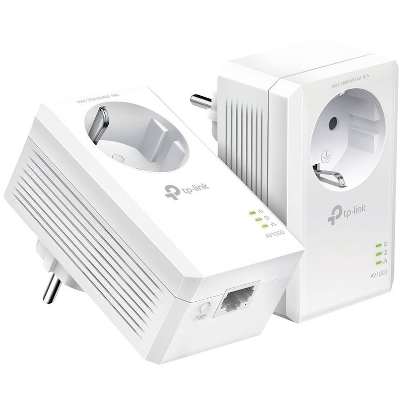 Foto van Tp-link tl-pa7019p kit(de) powerline starterkit 1 gbit/s