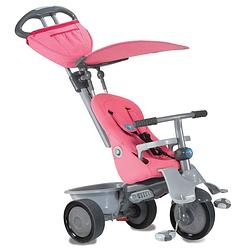 Foto van Smartrike driewieler kind recliner junior roze/grijs