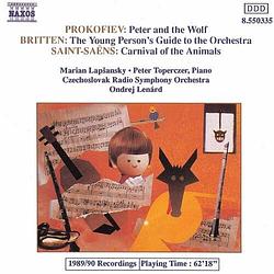 Foto van Peter & wolf/carnival of animals - cd (4891030503359)