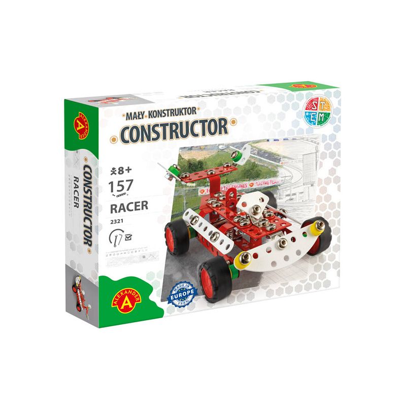 Foto van Alexander toys constructor - racer - 157pcs