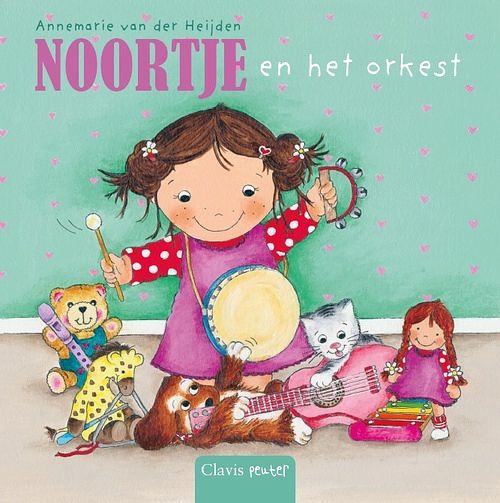 Foto van Noortje en het orkest - annemarie van der heijden - hardcover (9789044839289)