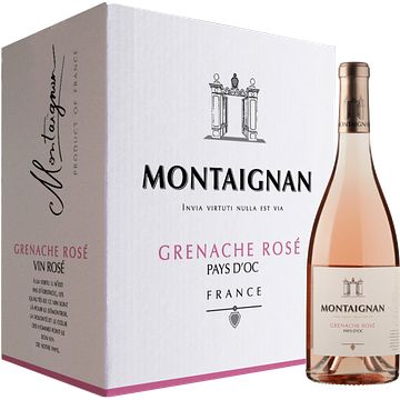 Foto van Montaignan grenache rose pays d'soc igp 6 x 750ml bij jumbo