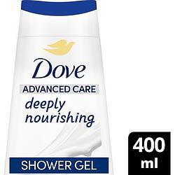 Foto van Dove advanced care verzorgende douchegel deeply nourishing 400ml bij jumbo