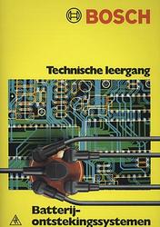 Foto van Bosch batterij-ontstekingssystemen - j. van den berg - paperback (9789066749412)