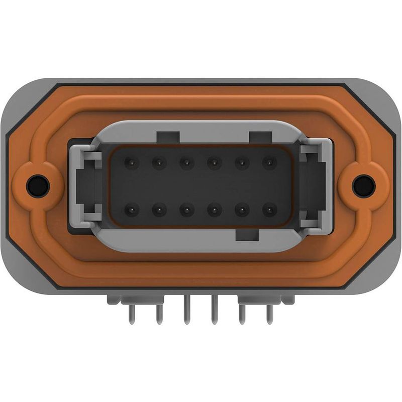 Foto van Te connectivity dtm13-12pa male behuizing-kabel dtm totaal aantal polen 12 1 stuk(s)
