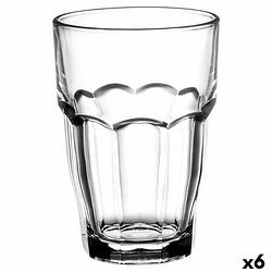 Foto van Glas bormioli rocco rock bar transparant glas 470 ml (6 stuks)