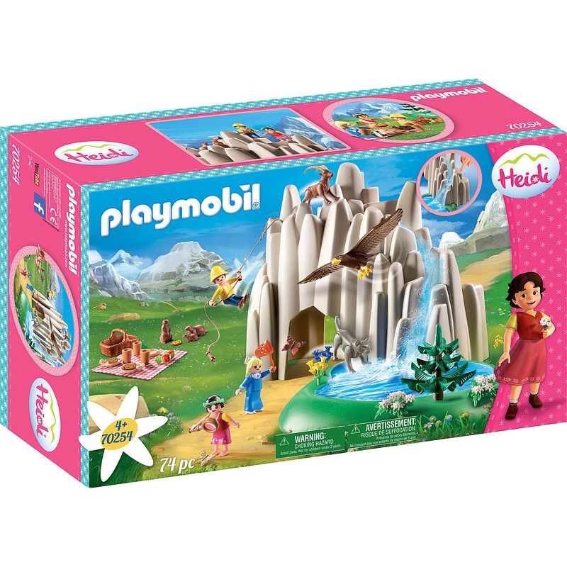 Foto van Playmobil heidi heidi, klara en peter bij het meer 70254