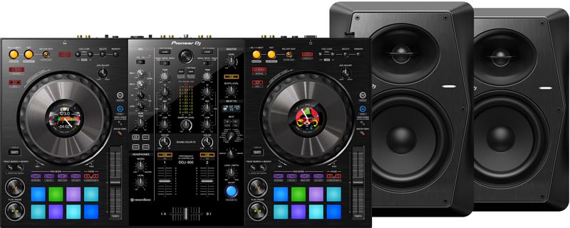 Foto van Pioneer dj ddj-800 + pioneer vm70 (per paar)