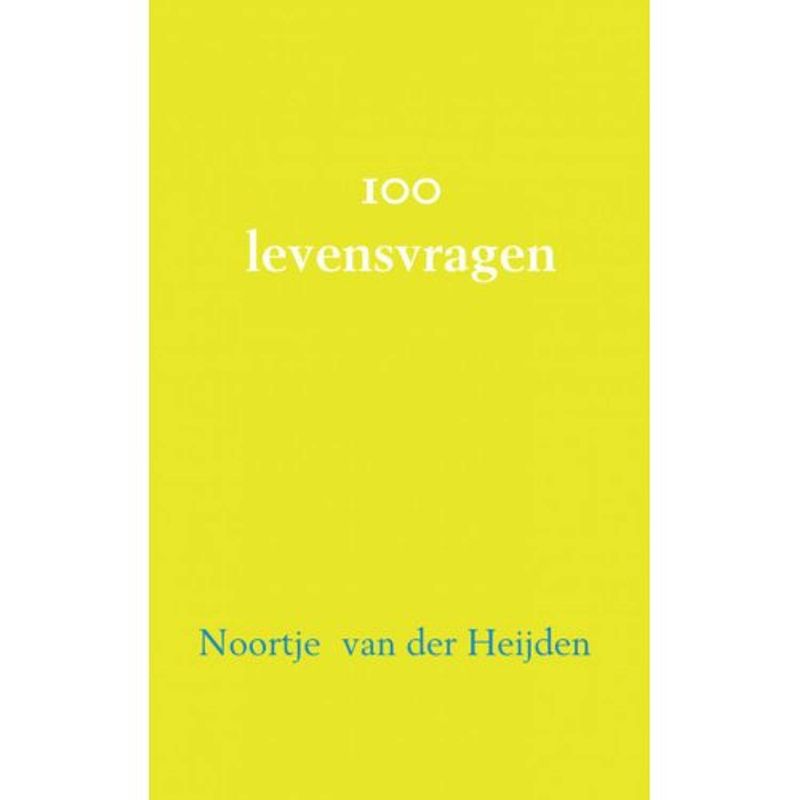 Foto van 100 filosofische levensvragen