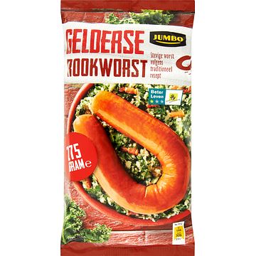 Foto van Jumbo gelderse rookworst 275g