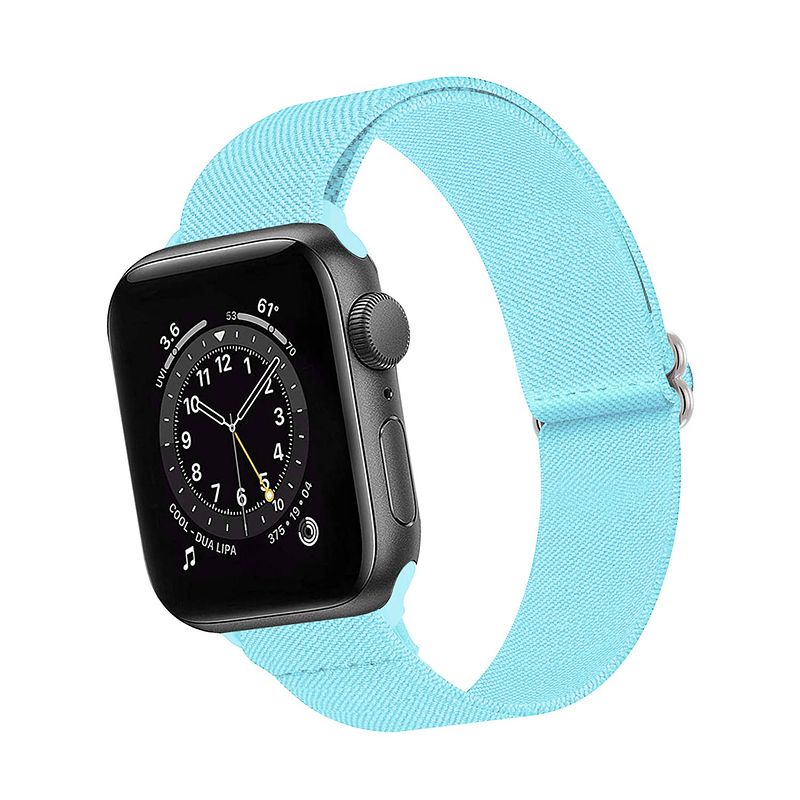 Foto van Basey apple watch se (44mm) apple watch se (44mm)- lichtblauw