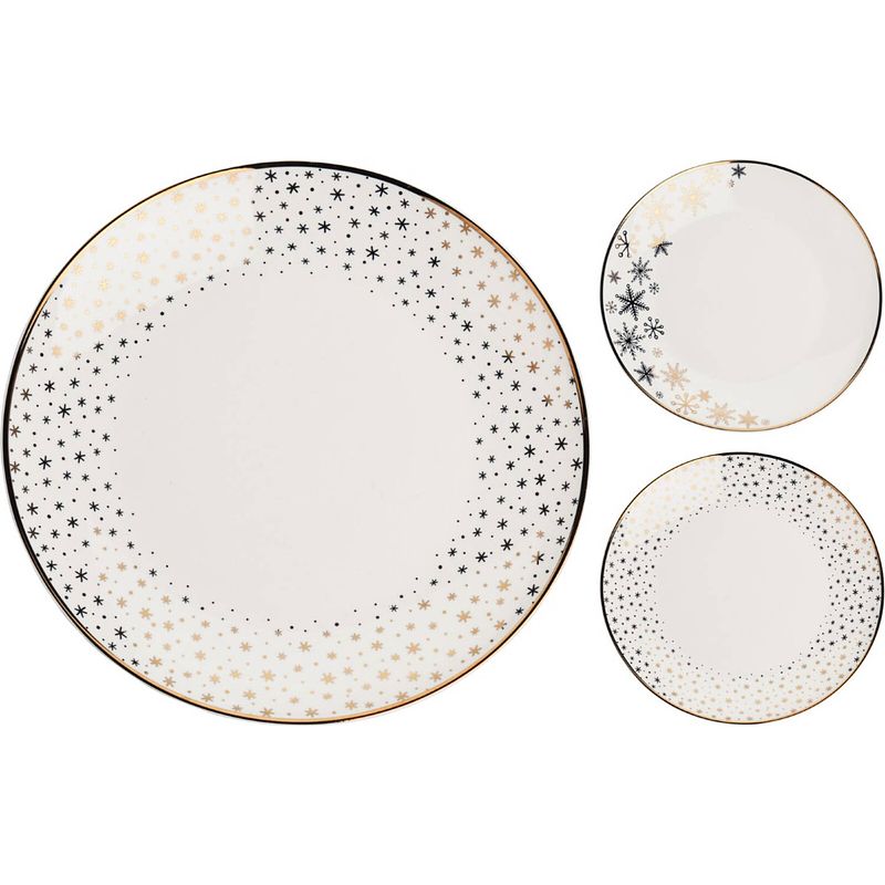 Foto van Nampook - plate new bone porcelain 19 cm