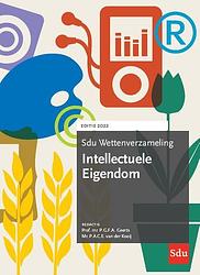 Foto van Sdu wettenverzameling intellectuele eigendom - paperback (9789012407601)