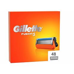 Foto van Gillette fusion5 scheermesjes - 48 navulmesjes (3x16 pak)