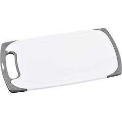Foto van Kunststof snijplank wit 24 x 40 cm - keukenbenodigdheden - plastic snijplanken