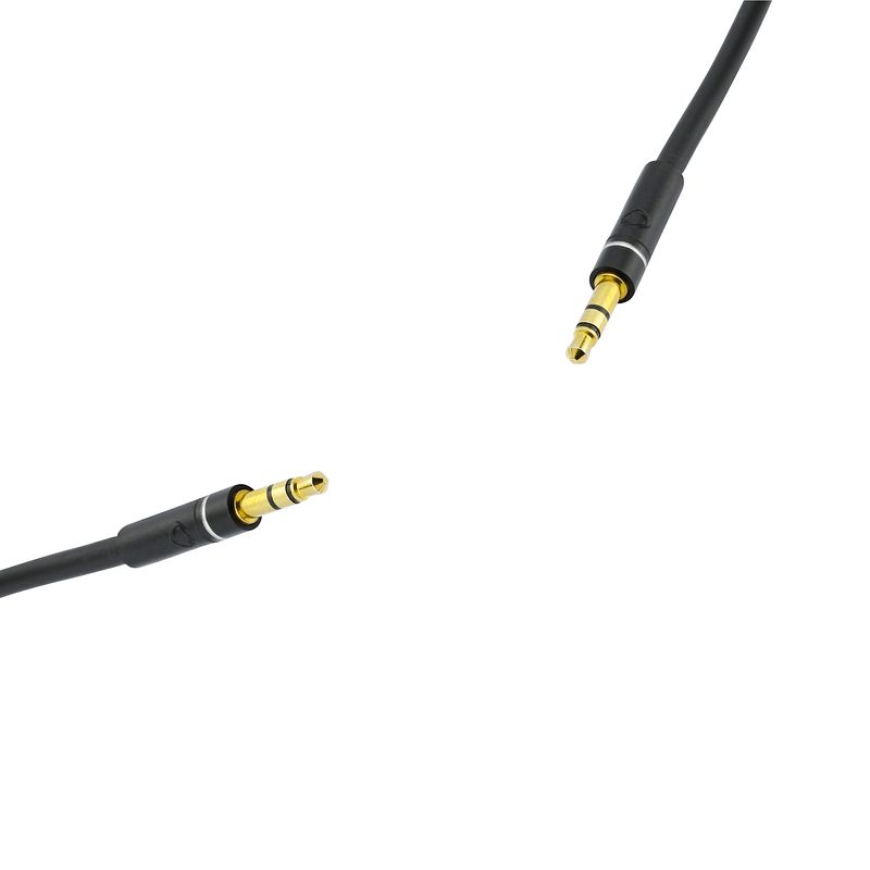 Foto van Oehlbach sl audio cable 3.5mm jack 2,0 m mini jack kabel zwart